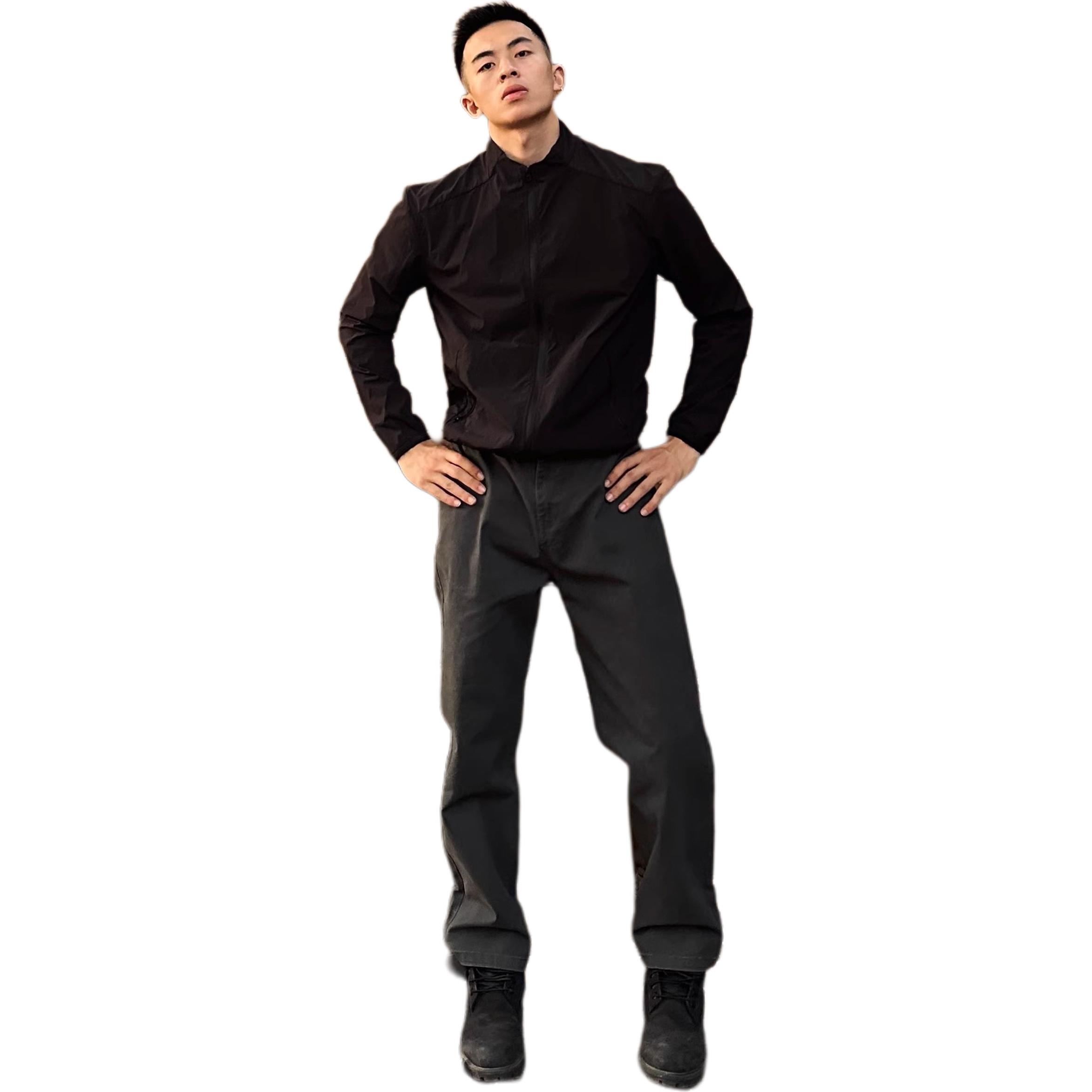 

Куртка Unisex Stand Collar Thin Workwear ZIAREL, черный