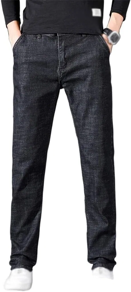 Джинсы мужские, черно-синие, Regular Fit