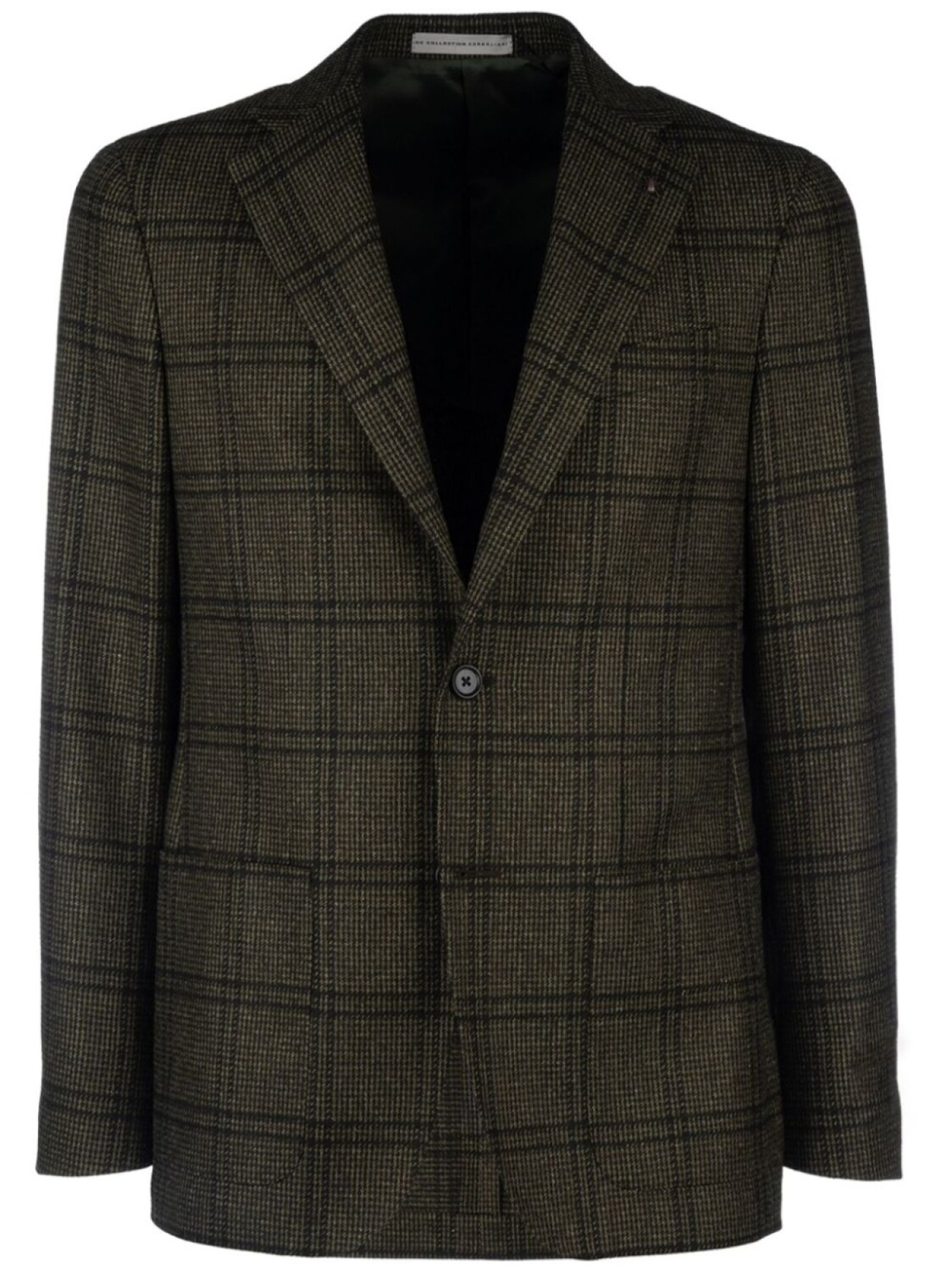 

Клетчатый блейзер Corneliani, коричневый