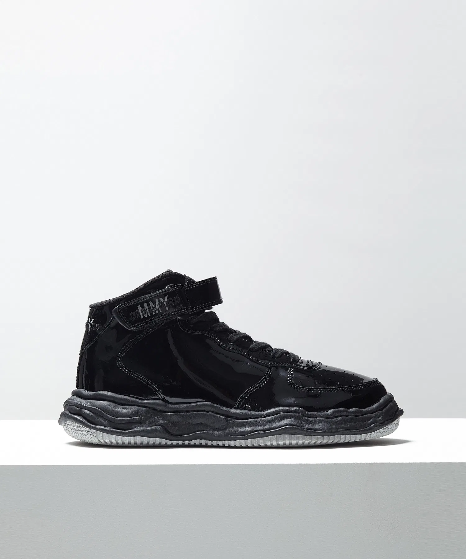 Мужские кроссовки BED J.W. FORD WAYNE' OG Sole Patent Leather High-top Sneaker