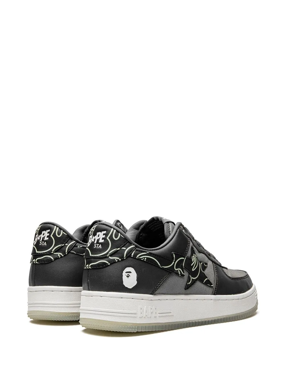 Кроссовки Bape Sta #1 M2 A BATHING APE, черный — фото 3
