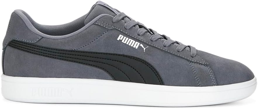 

Мужские кроссовки PUMA Smash 3.0 на шнуровке- повседневные, серые