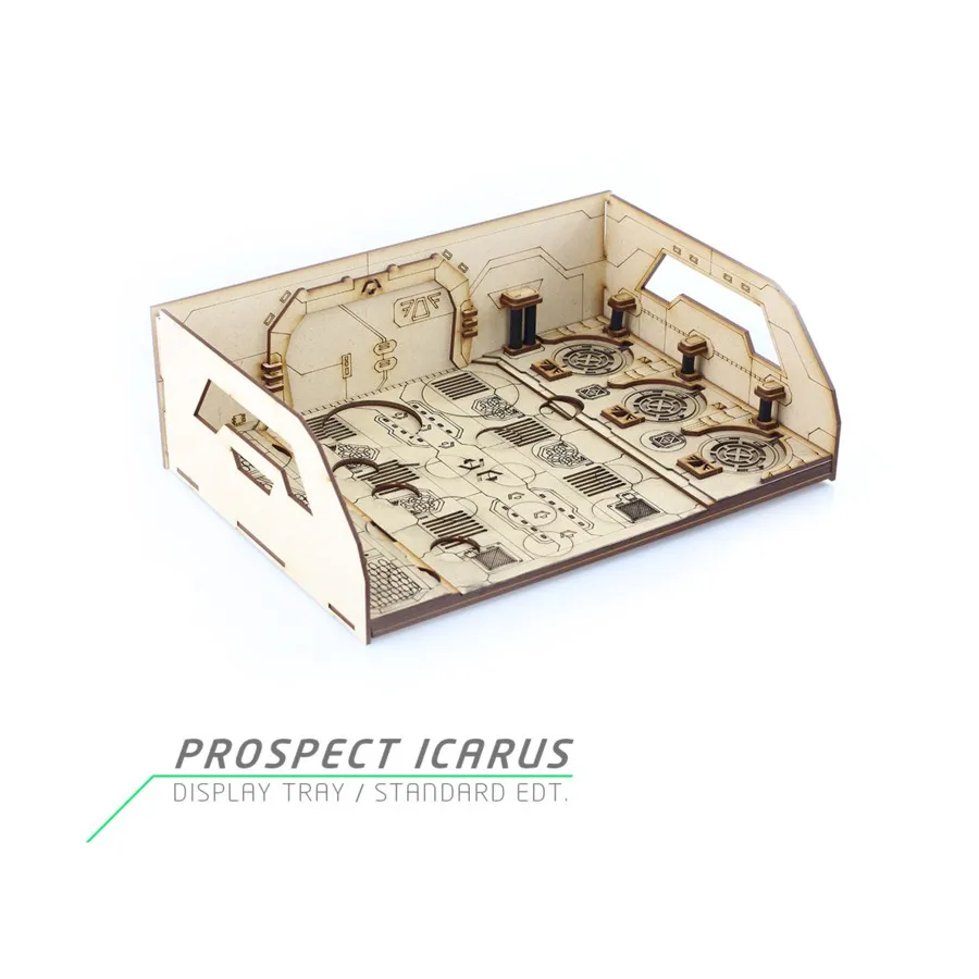 

Поднос для дисплея (стандартный) — Prospect Icarus — флюро-зеленый, Miniature Storage (Battle Kiwi)