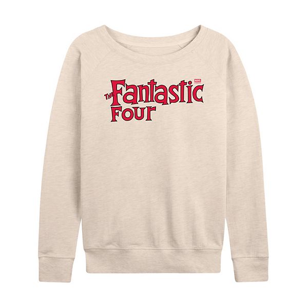 

Женская футболка с длинным рукавом и принтом fantastic four classic logo Marvel