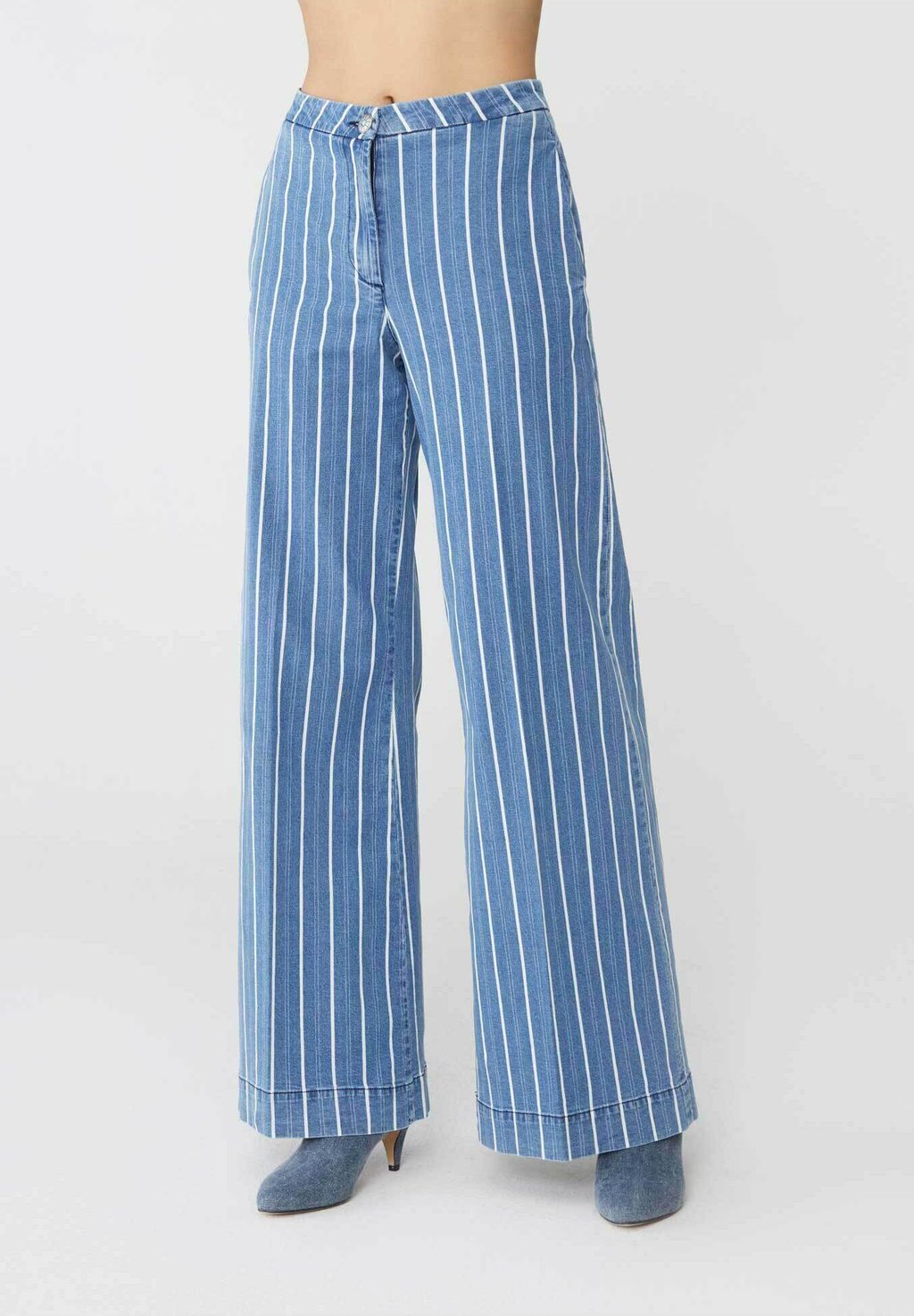 

Расклешенные джинсы FLAIRE STRIPE Shaft, цвет Blu Denim