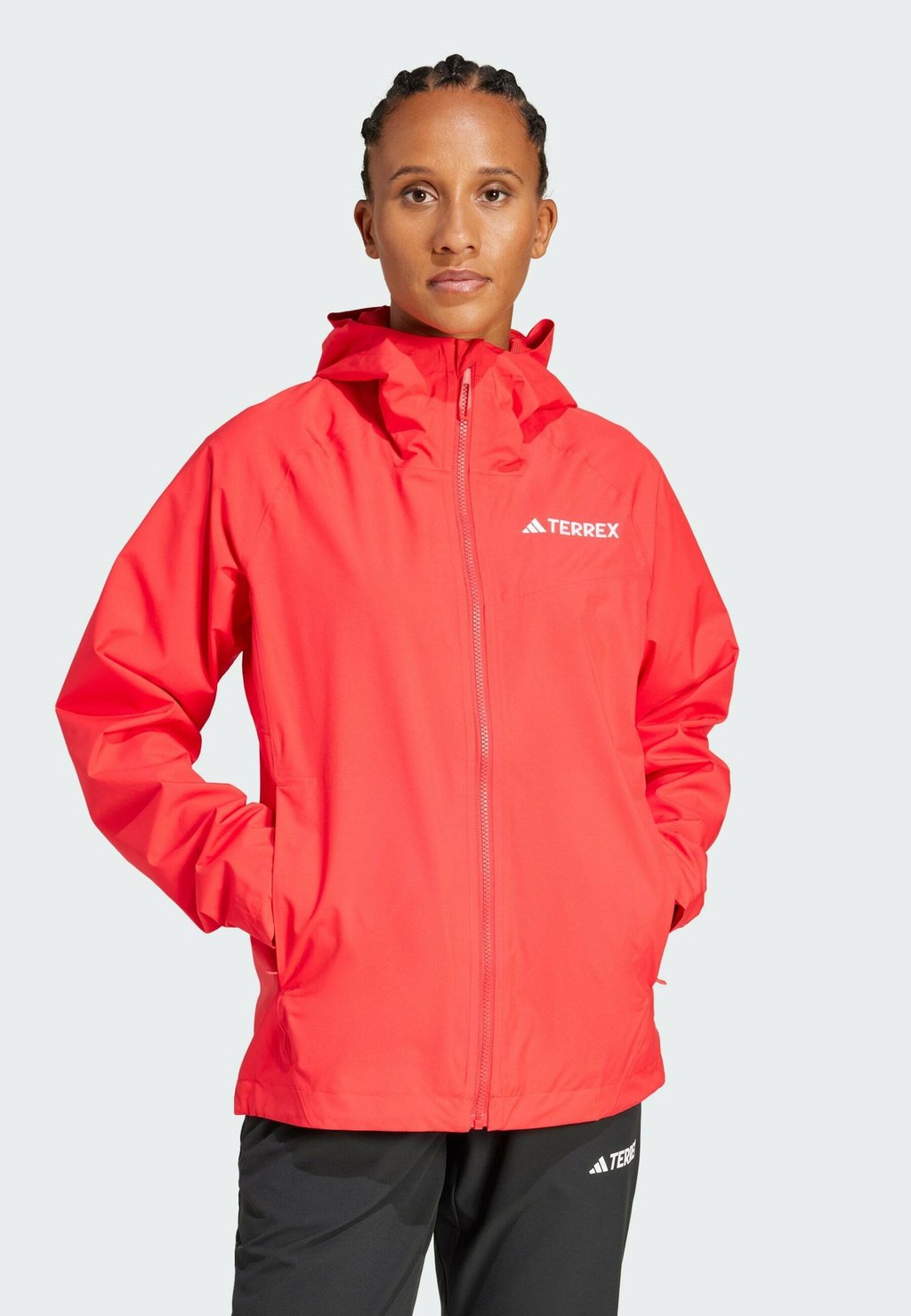 

Дождевик MULTI 2L Adidas Terrex, красный