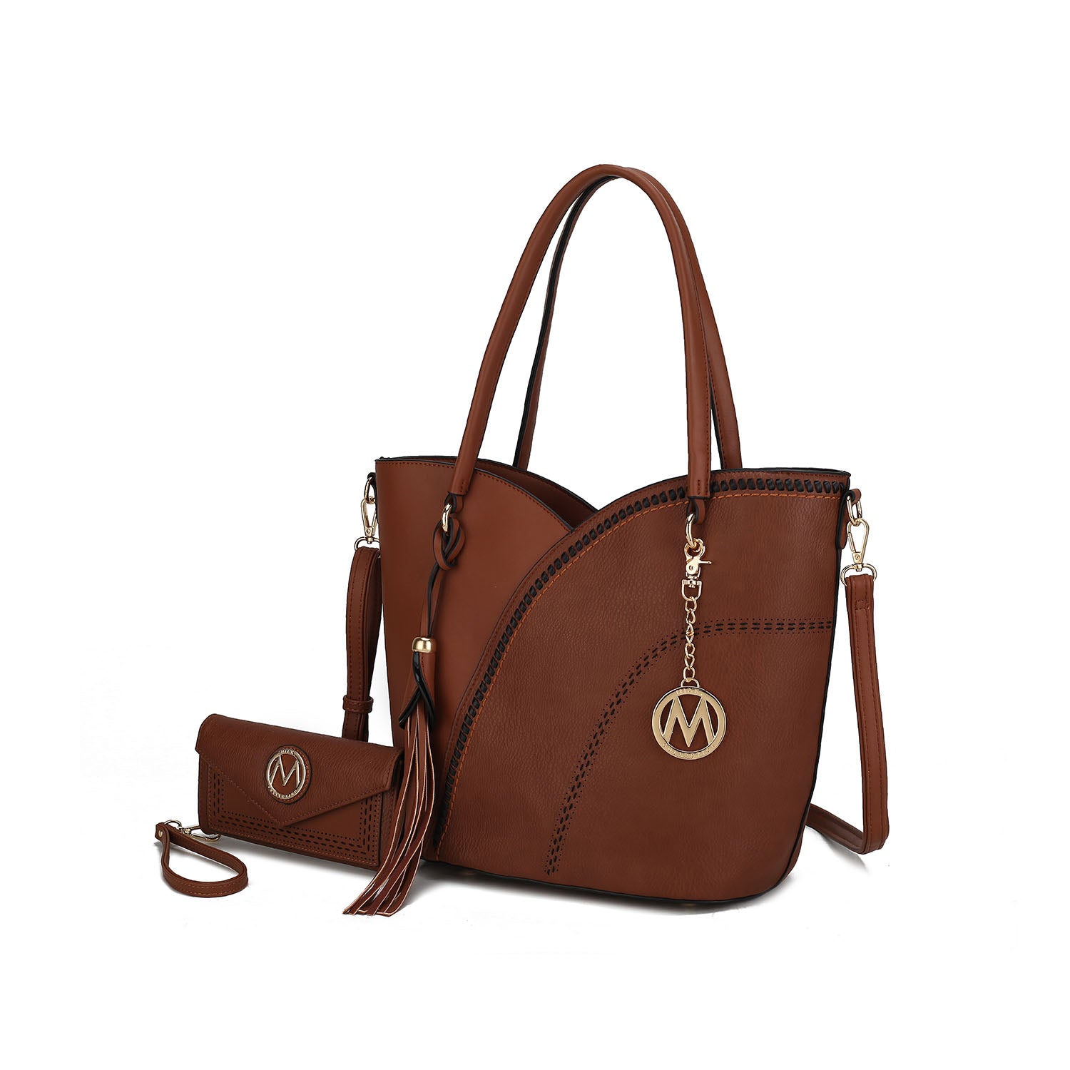 

Женская сумка через плечо Imogene с кошельком от Mia K MKF Collection By Mia K., Cognac