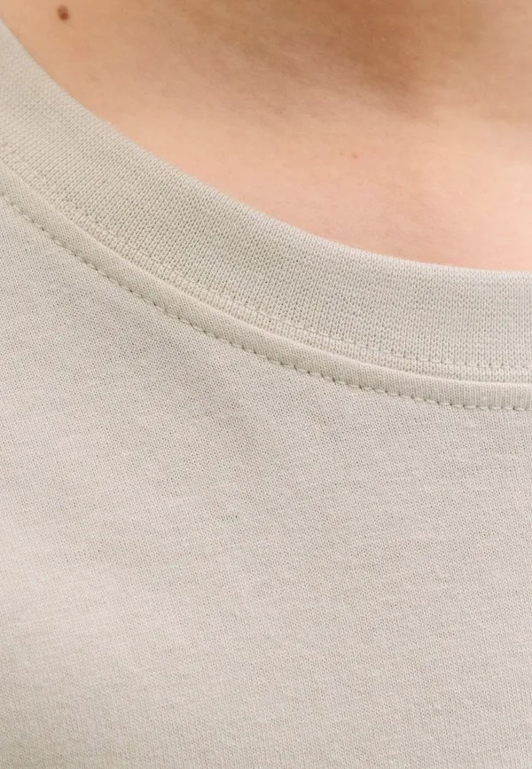 Детская базовая футболка Jack & Jones Junior, Moonbeam — фото 4