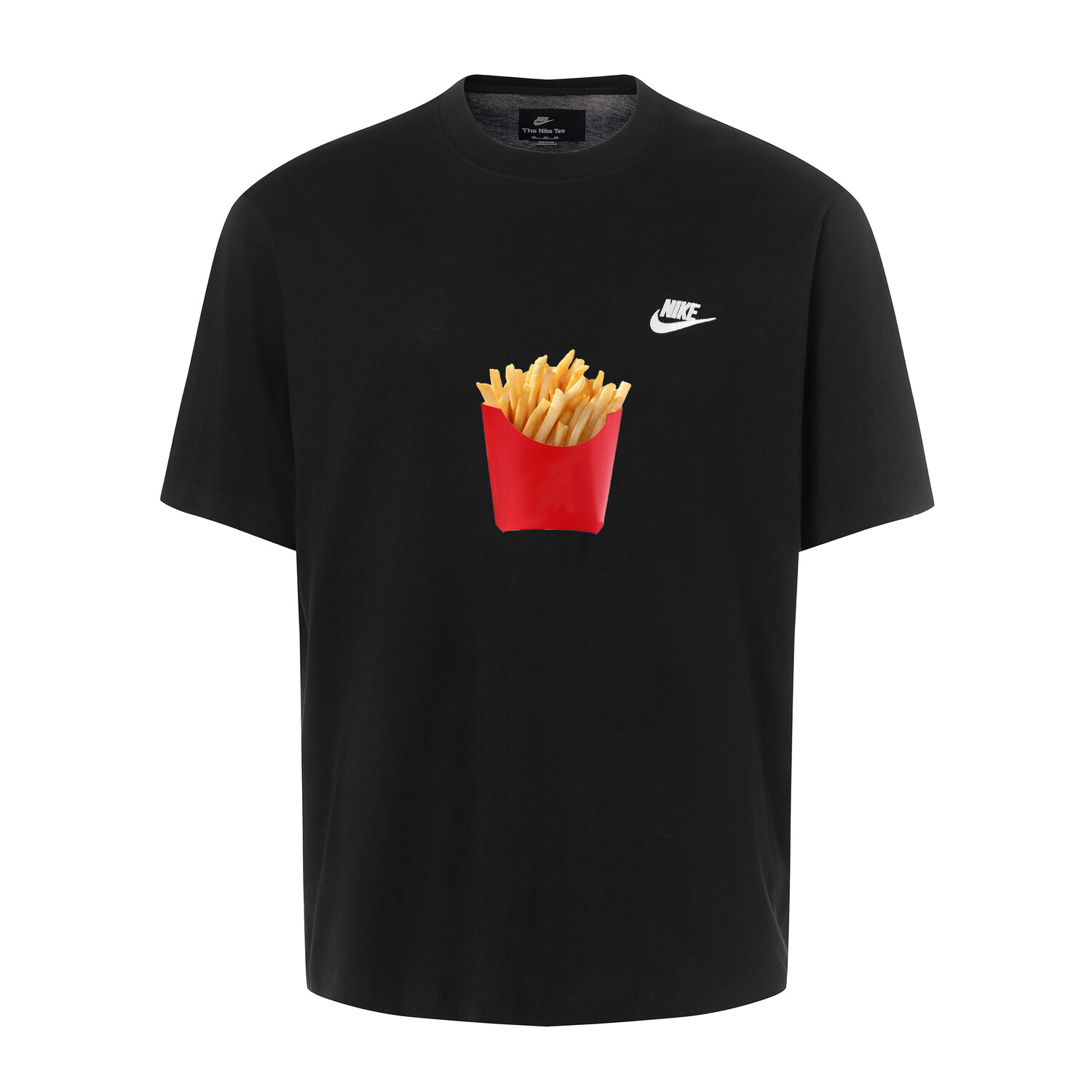 

Футболка унисекс черная Nike, черный
