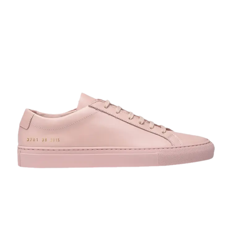 Кроссовки Common Projects Wmns Achilles Low 'Blush', розовый