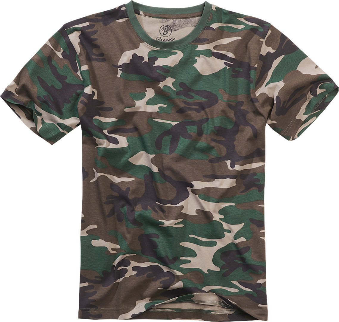 

Футболка Brandit T-Shirt, цвет Woodland
