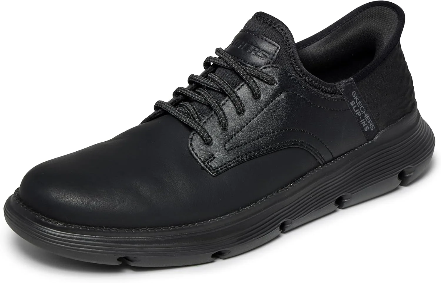 Мужские повседневные лоферы Skechers Garza Gervin, черный