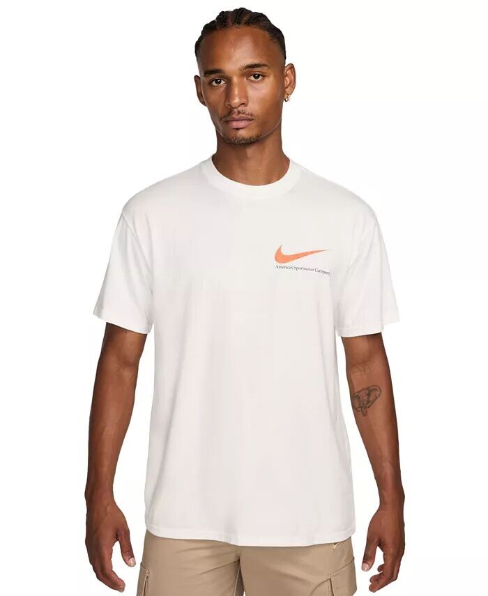 

Мужская спортивная футболка Max90 Nike, белый