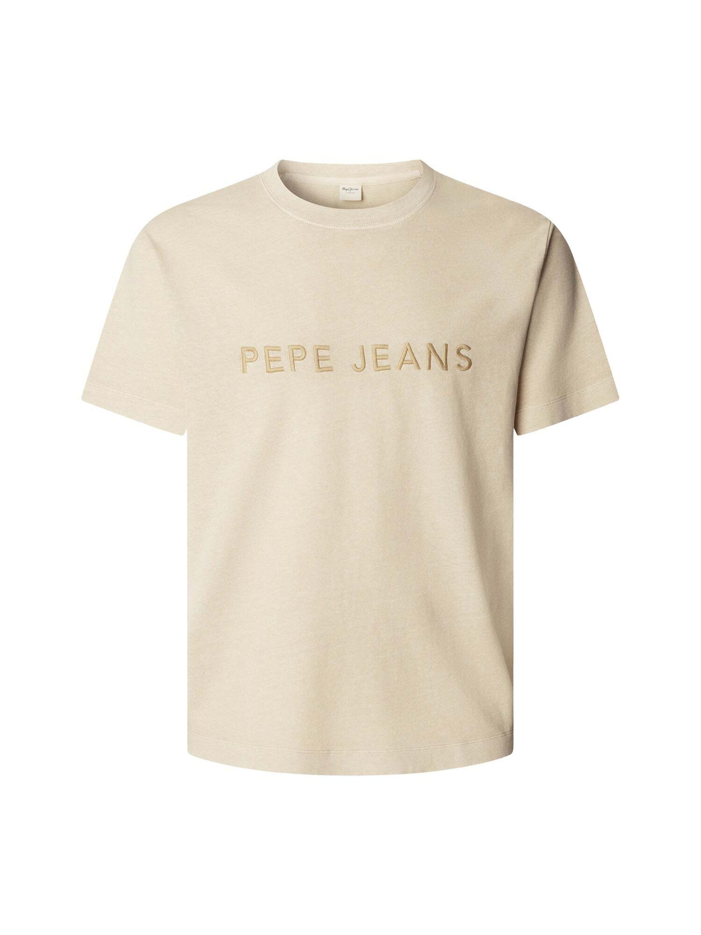 

Pepe Jeans Футболка 'MEYER TEE' в цвете Ecru