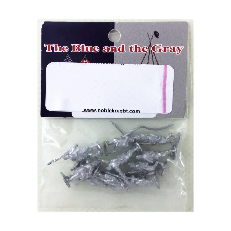 

Зуавы с кепи и командованием, Blue and the Gray Miniatures - Assorted (15mm)