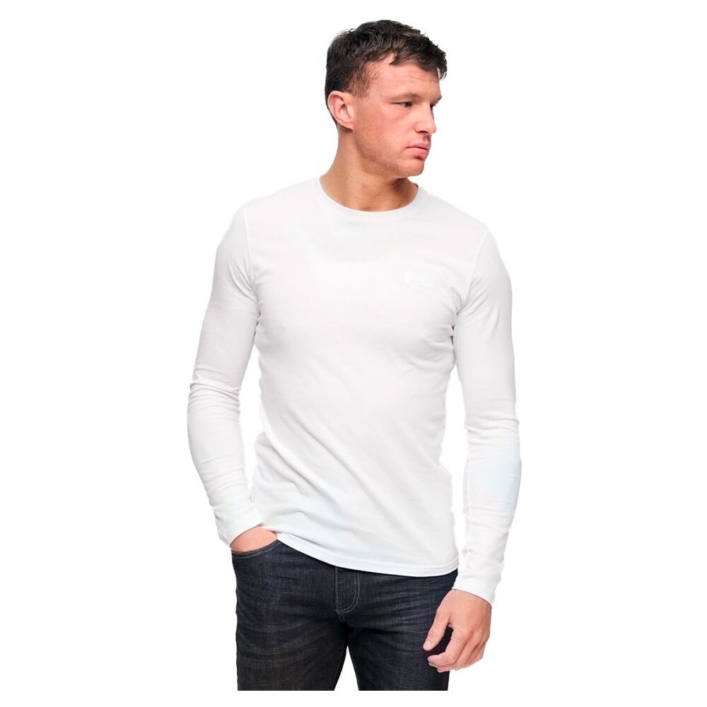 

Футболка с длинным рукавом Superdry Vintage Logo Embroidered, белый