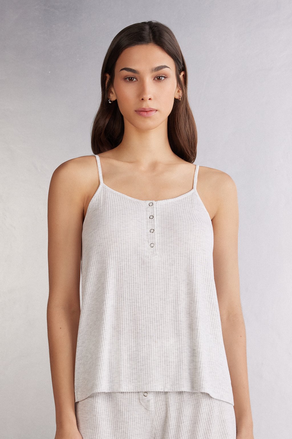 

Верх пижамы CHIC COMFORT Intimissimi, пятнистый серый