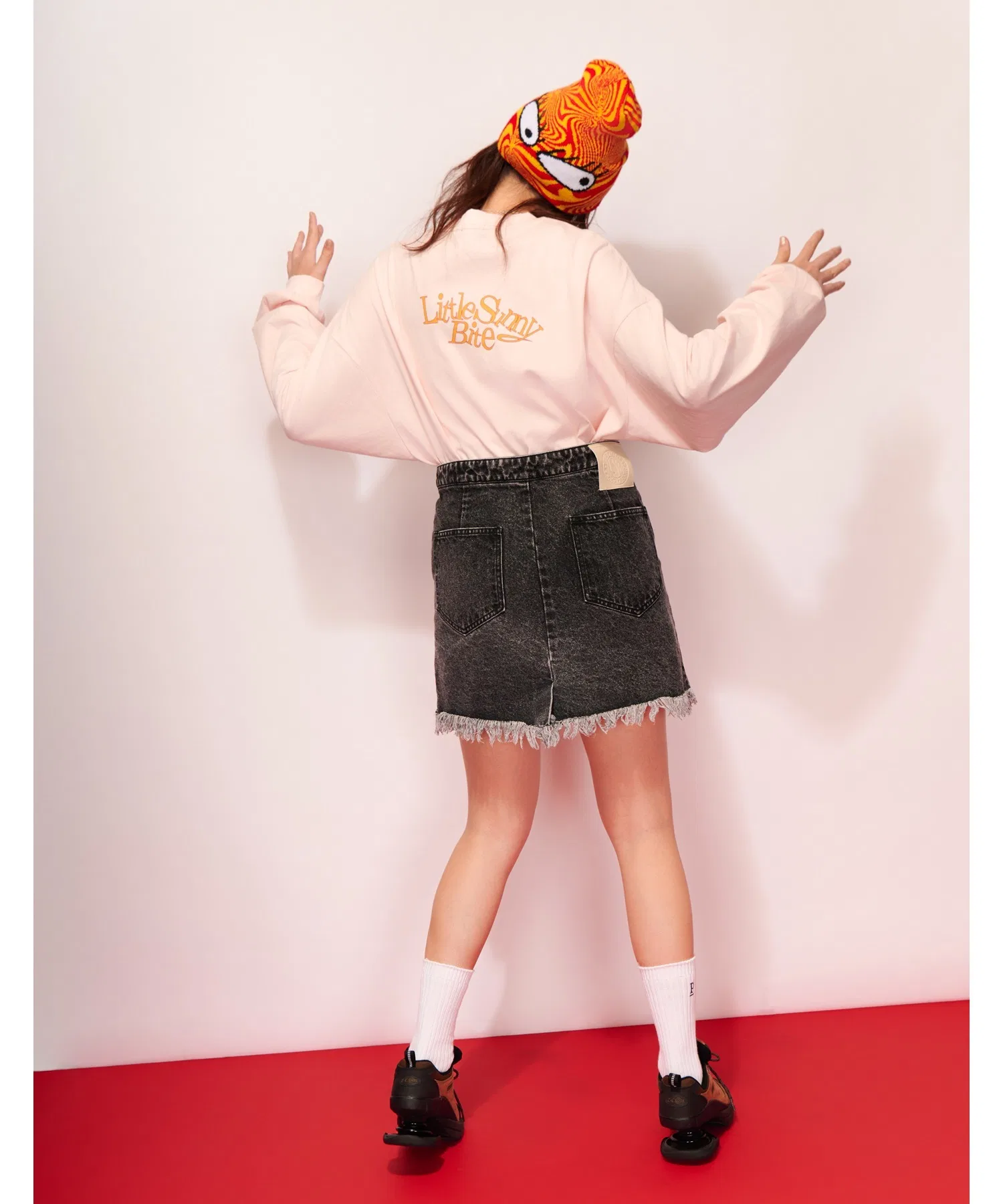 Женская джинсовая юбка Little sunny bite denim-skirt — фото 3