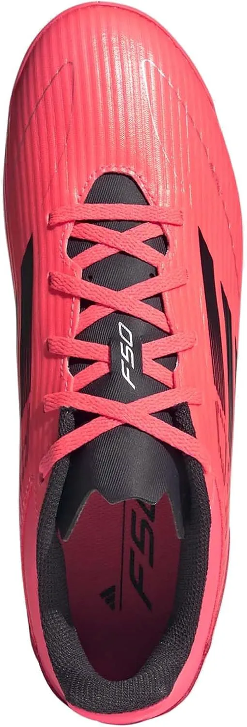 Мужские кроссовки Adidas F50 Club Indoor, черный/металлик — фото 3