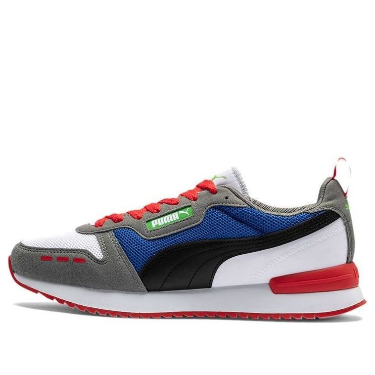 

Спортивные кроссовки PUMA R78 WHITE- Black ULRT, красный