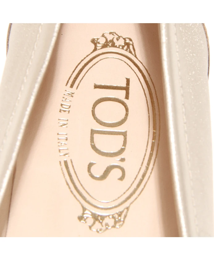 Лоферы с бахромой, изготовленные в Италии. Tod'S, желтый — фото 4