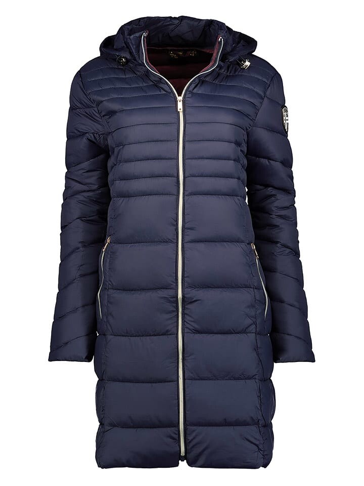 

Стеганое пальто Geographical Norway Steppmantel, темно-синий
