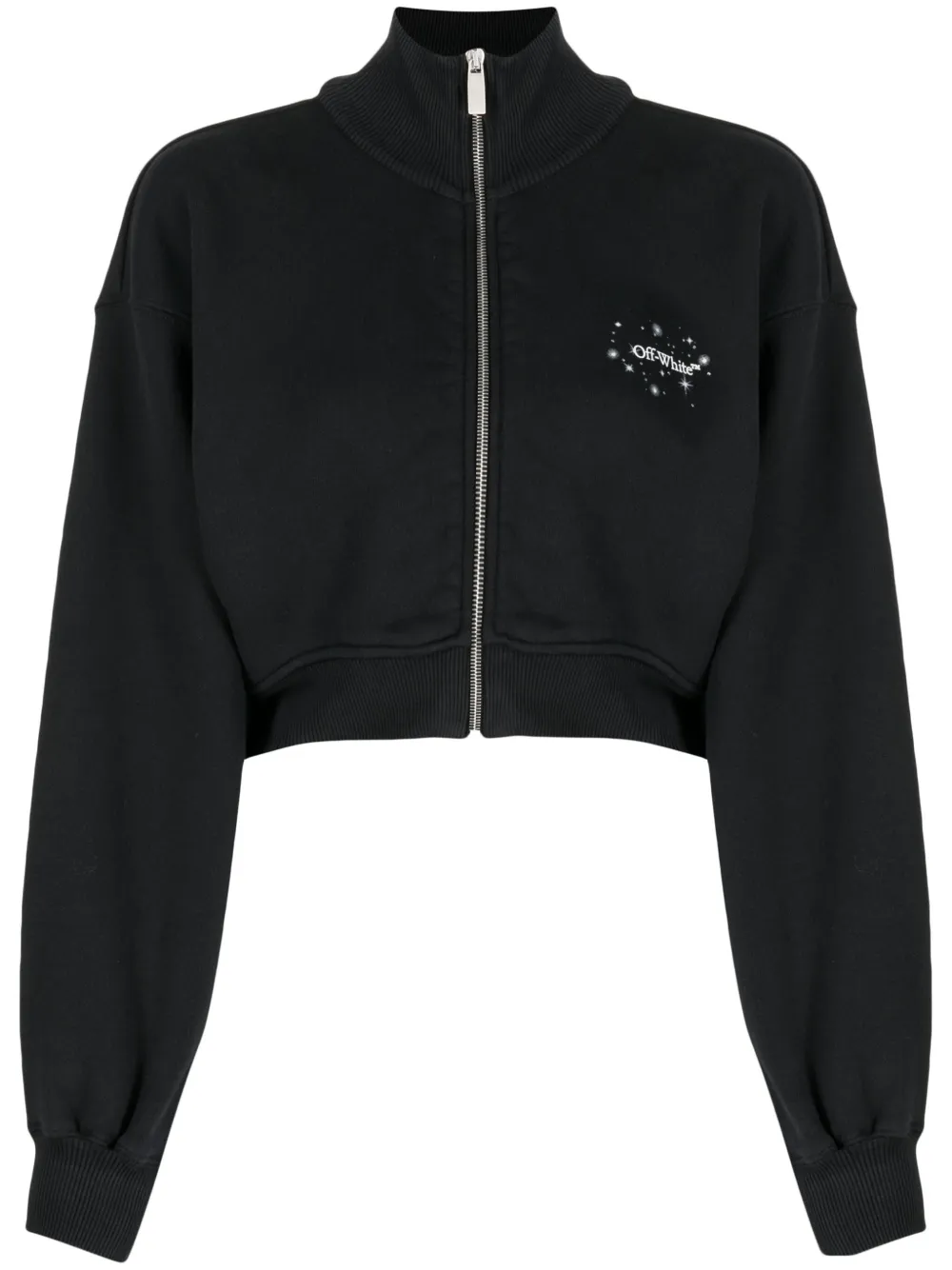 

Укороченная толстовка с логотипом Arrows OFF-WHITE, черный