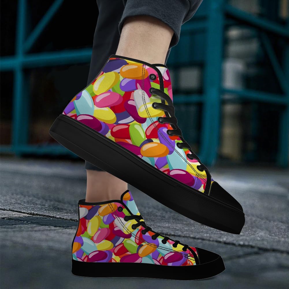 Высокие кроссовки на шнуровке для мужчин и женщин Chebing, 614 Multicolor — фото 2