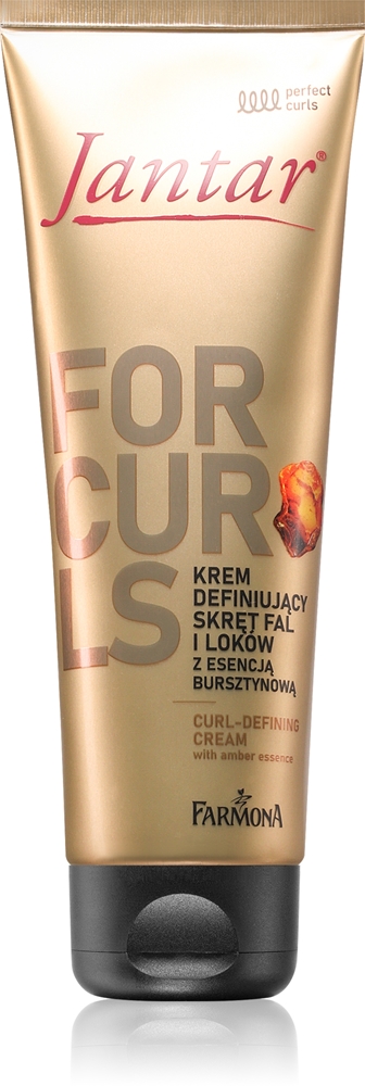 

Крем для волос Jantar с янтарной эссенцией для волнистых и вьющихся волос Farmona, 100 мл
