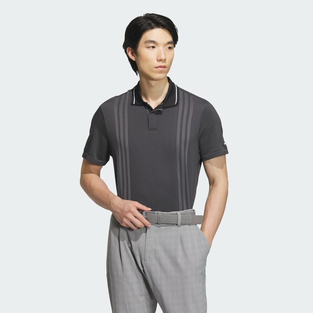 

Поло Adidas ULT365 PRIMEKNIT Side Seamless Polo, цвет Black Grey