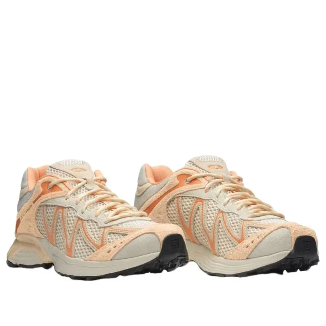 Кроссовки SALOMON XT-Whisper «Спаржа, зеленый миндаль, крем», оранжевый — фото 3