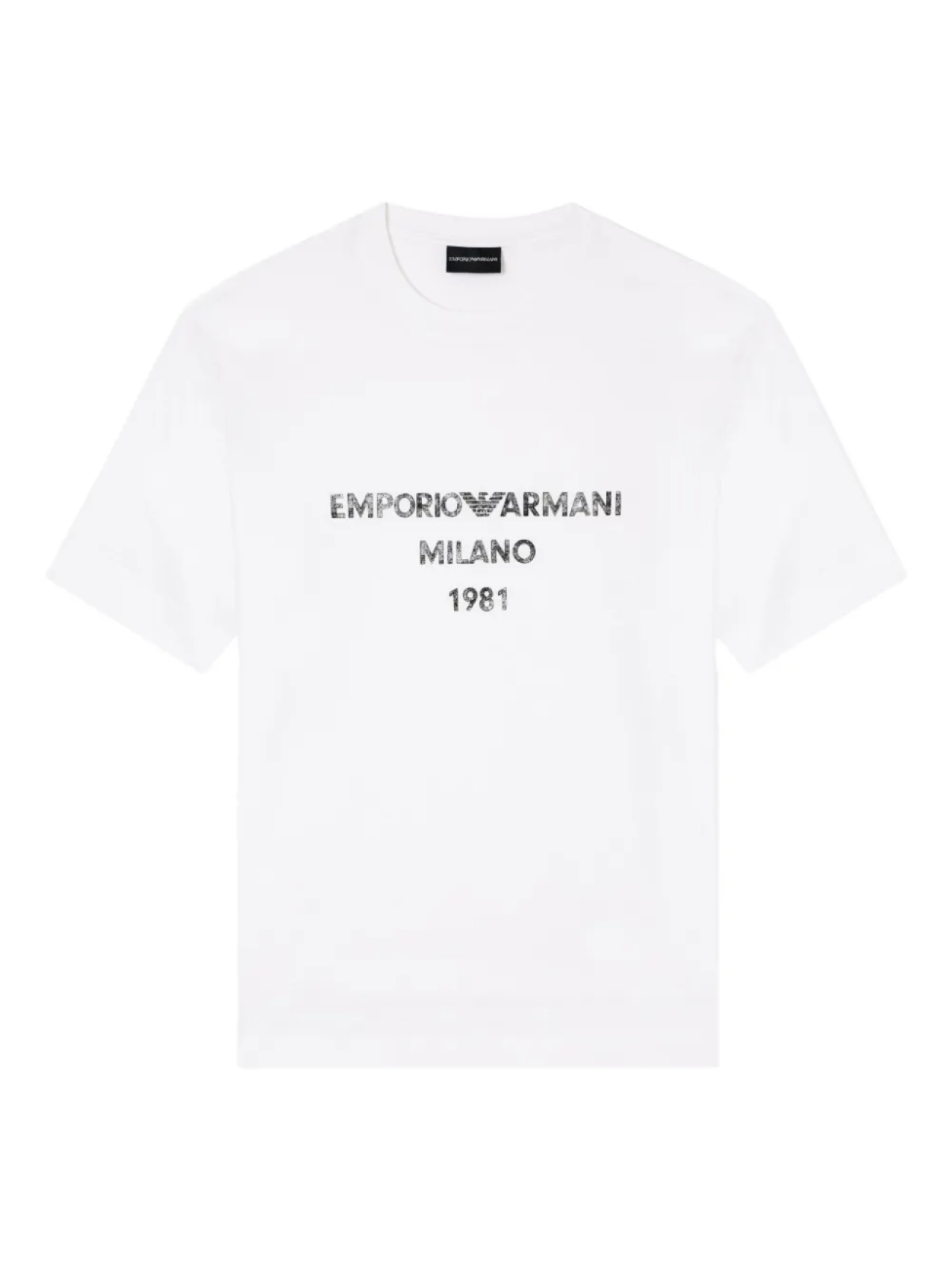 

Футболка с логотипом Emporio Armani, белый