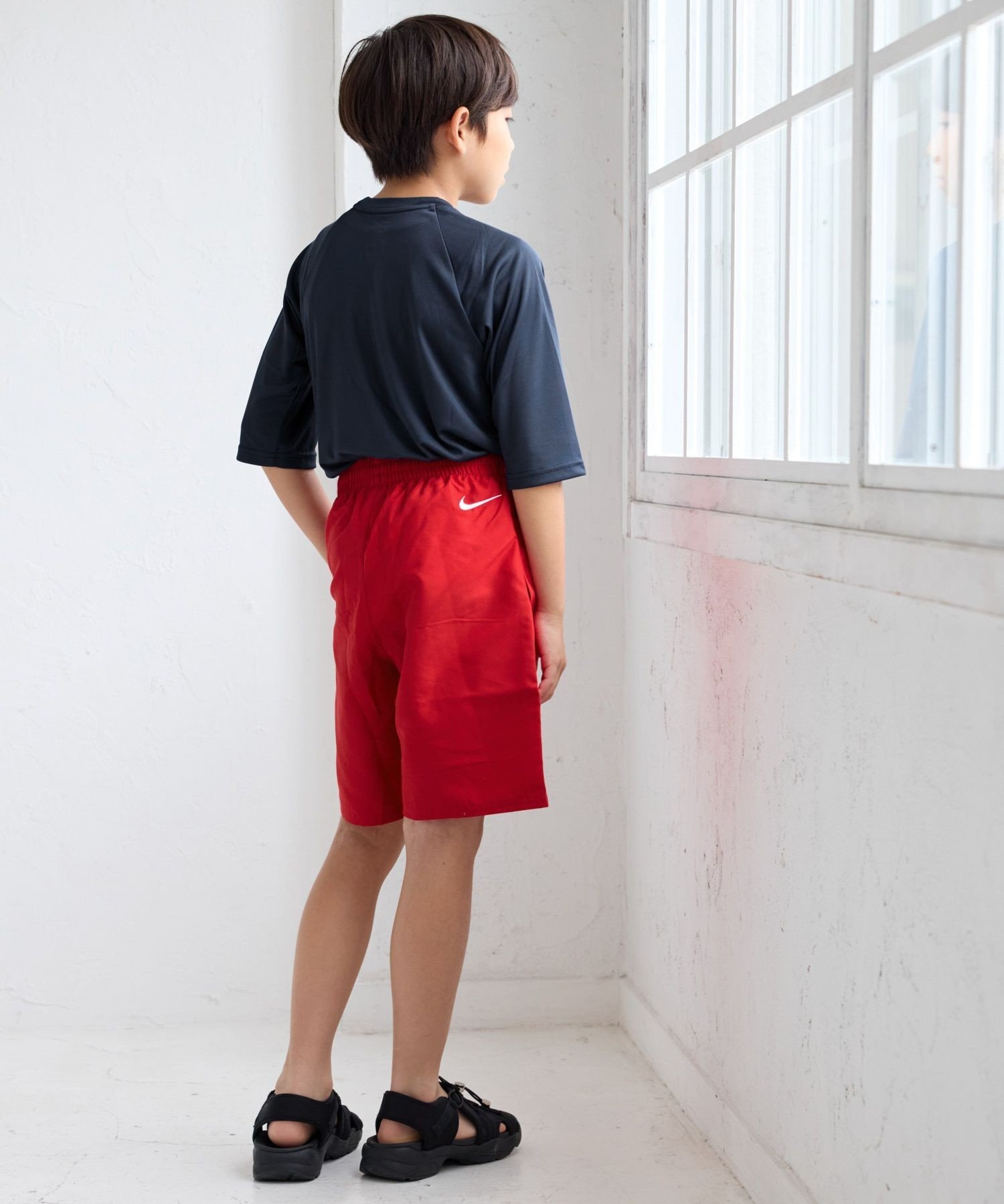 Волейбольные шорты Shoebox Patch 7 ROPE' PICNIC KIDS, Red (60) — фото 3