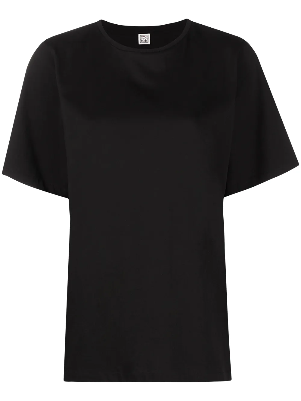 

Футболка свободного кроя TOTEME, черный