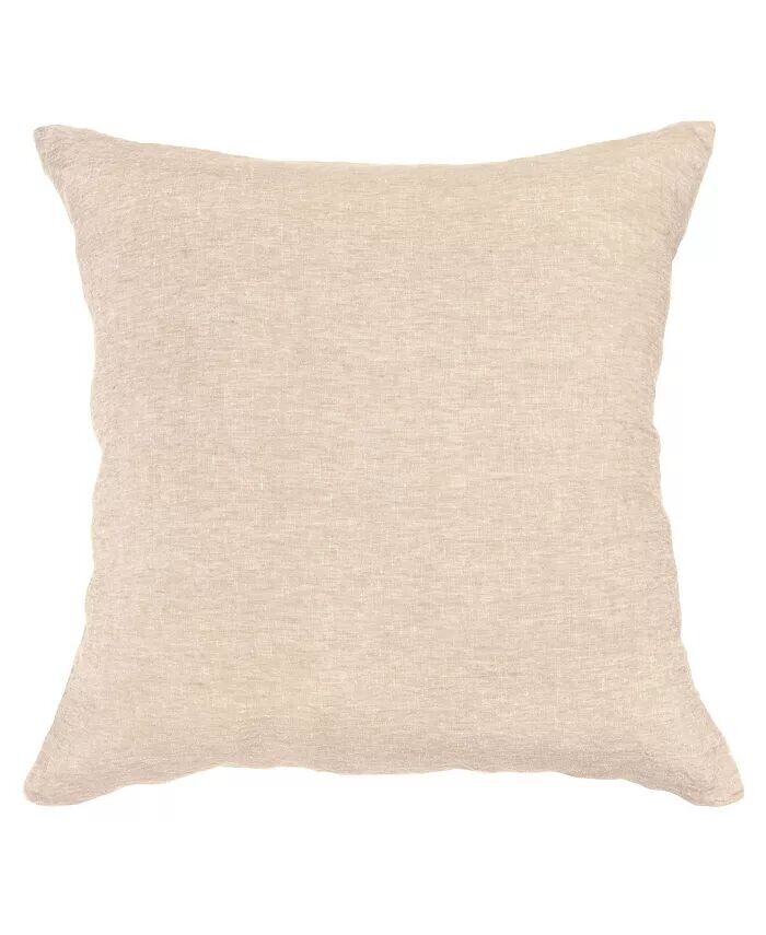 

100% французский лен, еврошам – 26 x 26 дюймов Bokser Home, синий