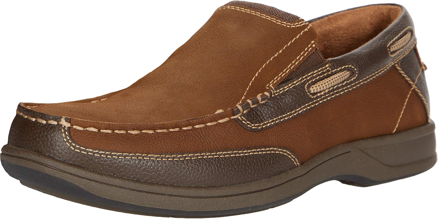 

Мокасины Florsheim Lakeside Moc Toe Slip On для мужчин, Stone Crazy Horse