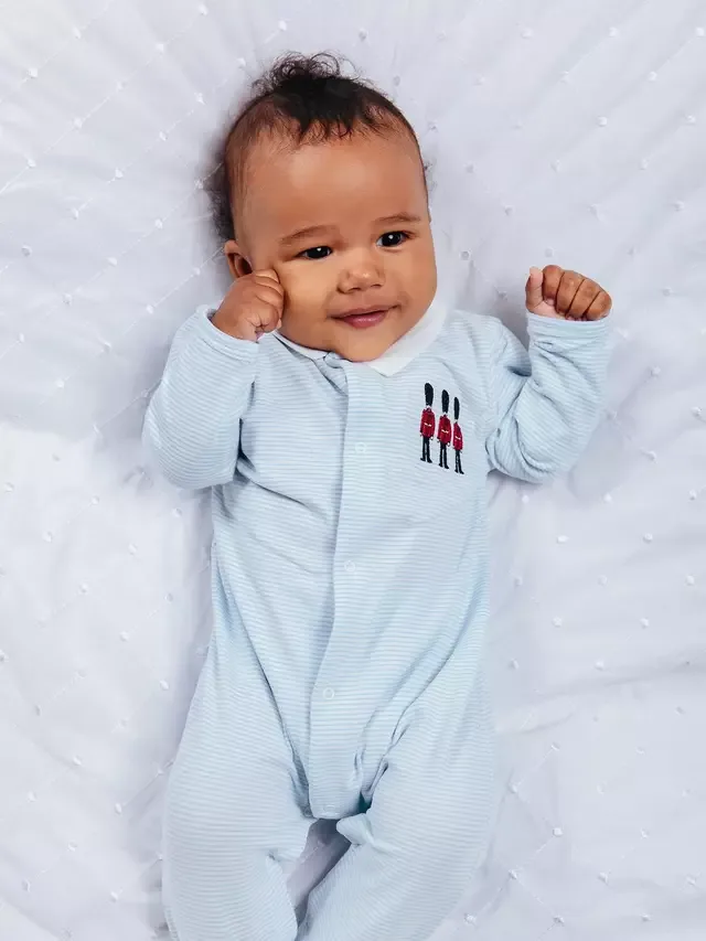 Детский боди Lapinou Baby Hugo из органического хлопкового трикотажа Trotters — фото 4