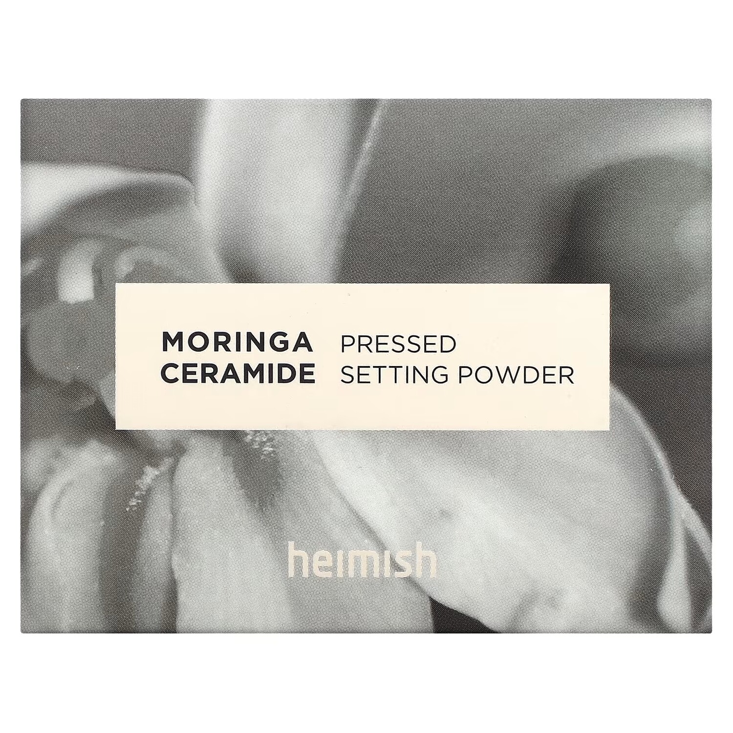 Прессованная фиксирующая пудра Moringa Ceramine 5 г Heimish — фото 2
