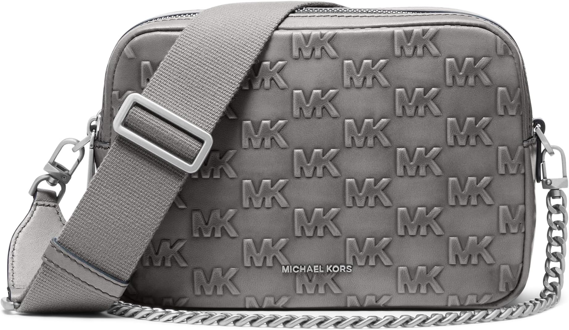 

Сумка MICHAEL Michael Kors Bryant Med Double Zip Chain Camera Xbody, цвет Storm