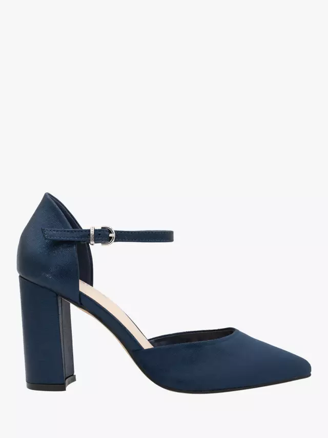

Туфли-лодочки Paradox London Rana Micro Suede Block Heel, темно-синий