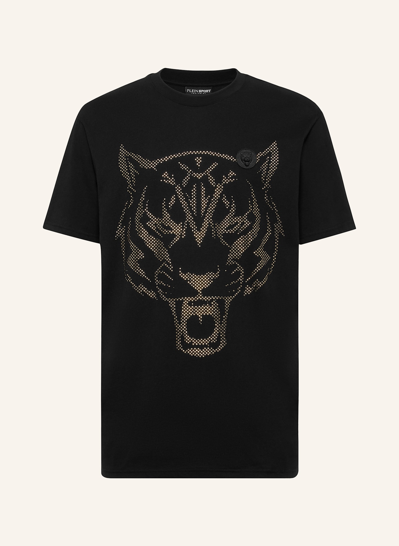 

Футболка с тигром Plein Sport, черный
