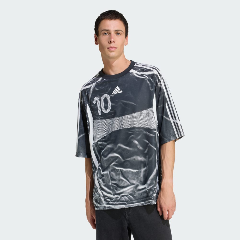 

Топ Adidas Adilenium Season 4 Teamgeist Printed Jersey, черный