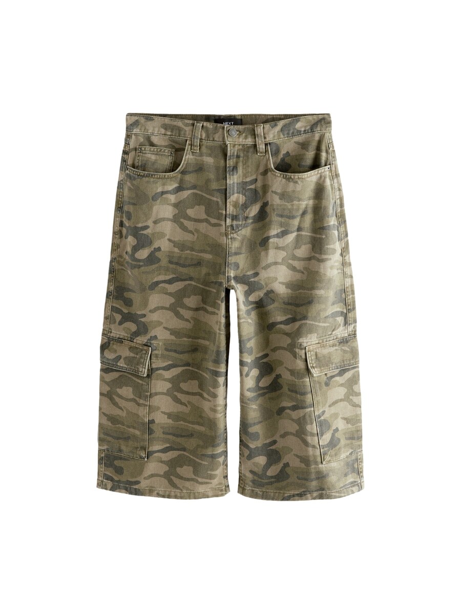 

Джинсы свободного кроя Next, цвет Olive/Pastel green/Dark green
