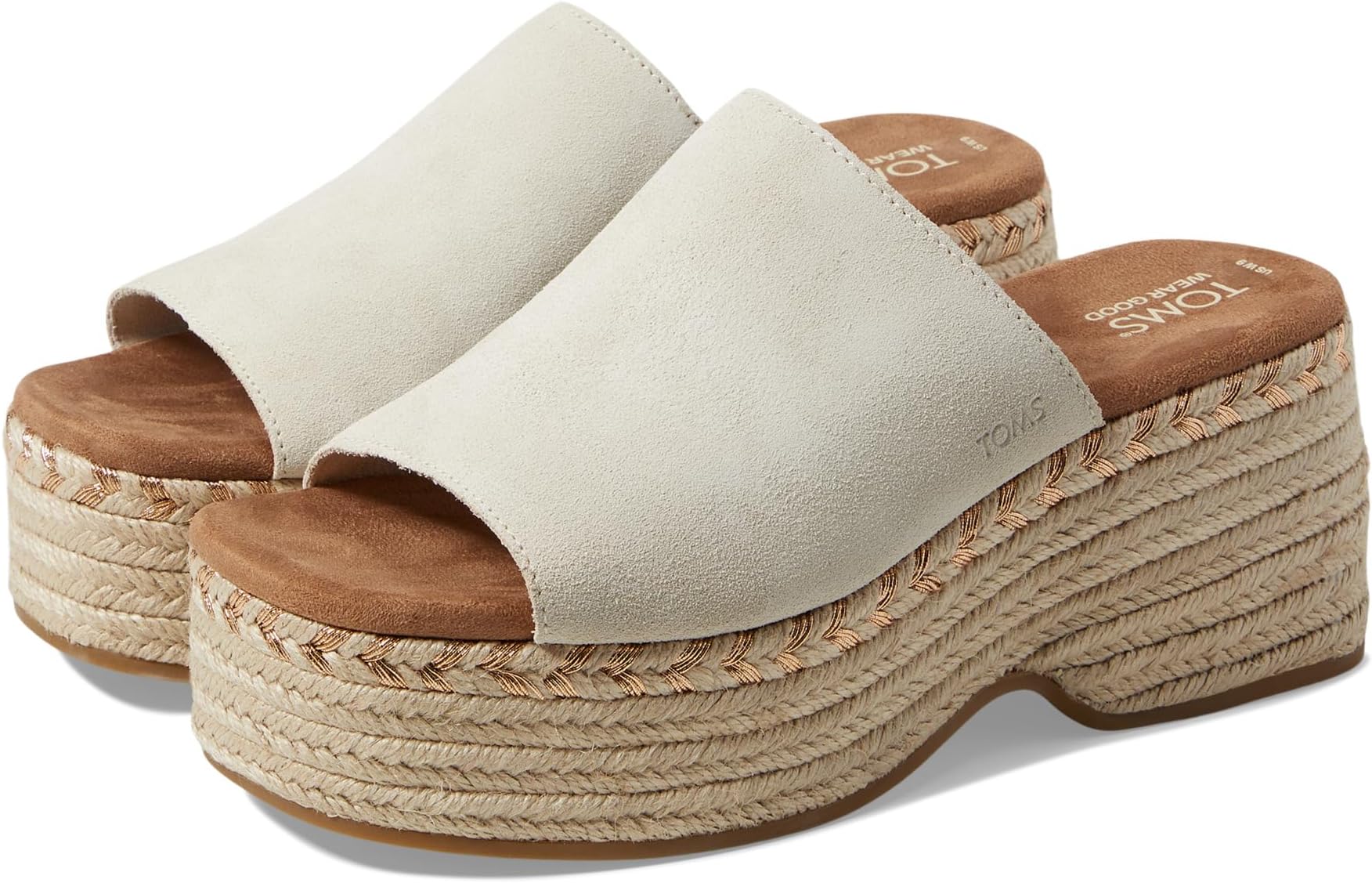 

Туфли TOMS Laila Mule, цвет Fog Suede