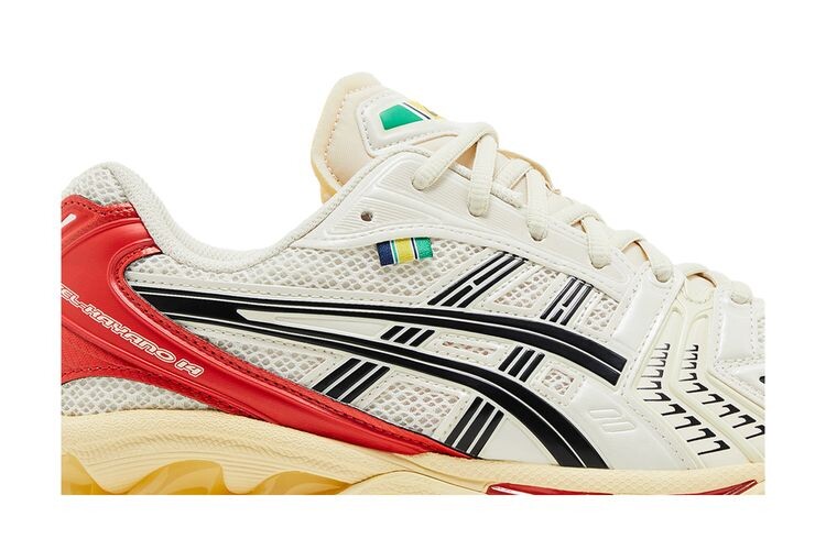Кроссовки ASICS Ayrton Senna Institute x Gel Kayano 14 McLaren, кремовый — фото 2