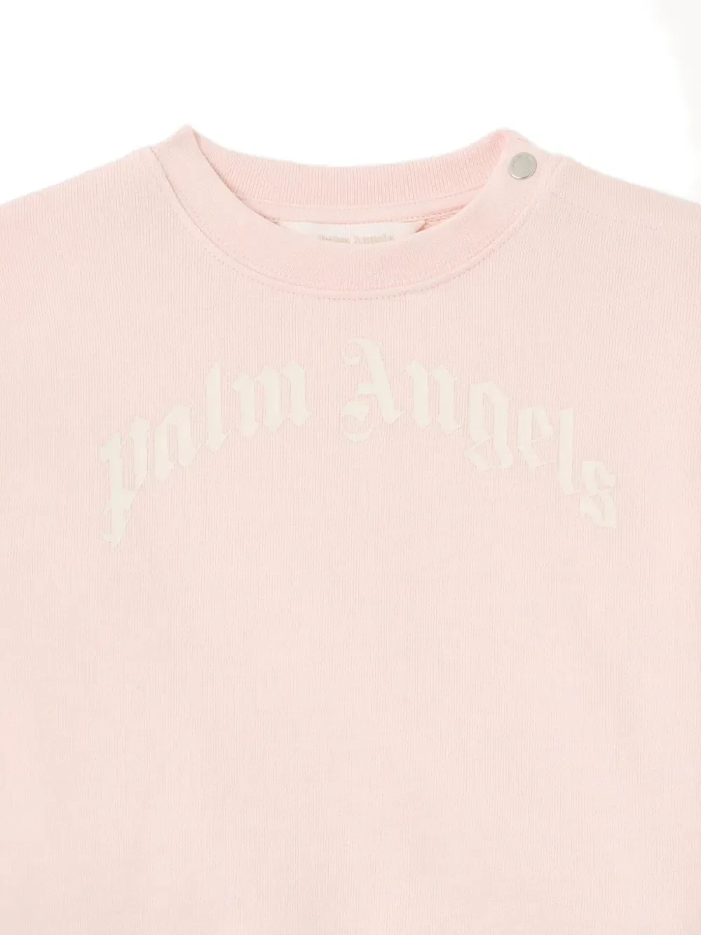 Свитер с логотипом Palm Angels Kids, розовый — фото 3
