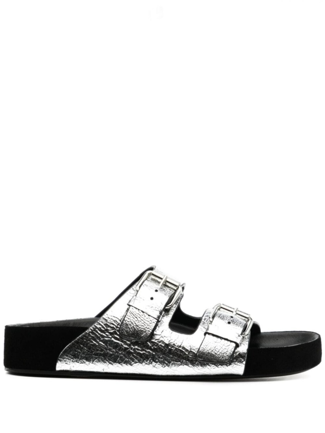 

MARANT ÉTOILE кожаные сандалии Lennyo, серебристый