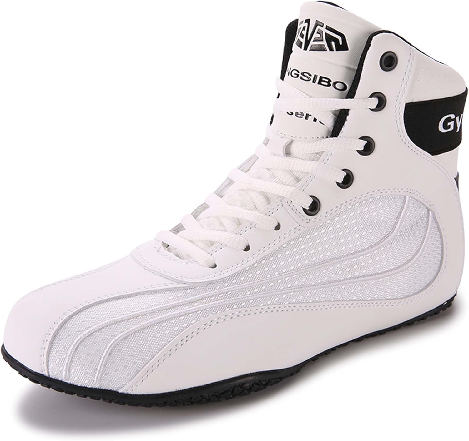 

Мужские профессиональные тренировочные кроссовки для бокса и борьбы, подростковые нескользящие кроссовки для бокса, борьбы и соревнований, женские кроссовки для фитнеса и тяжелой атлетики Duagl, черный