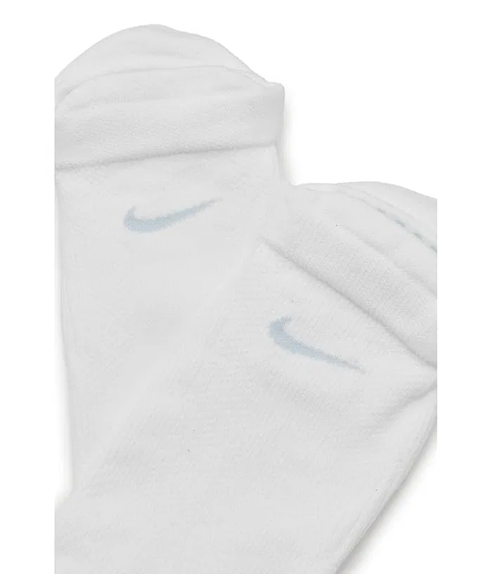 Носки Nike Running Lightweight No Show Socks, White/Black/Pure Platinum — фото 3