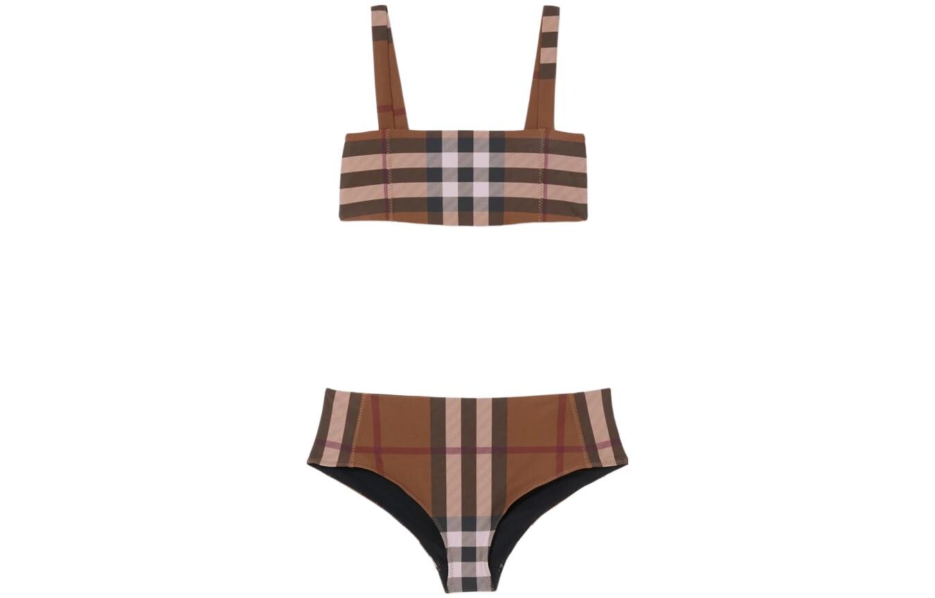 Бикини Burberry, коричневый